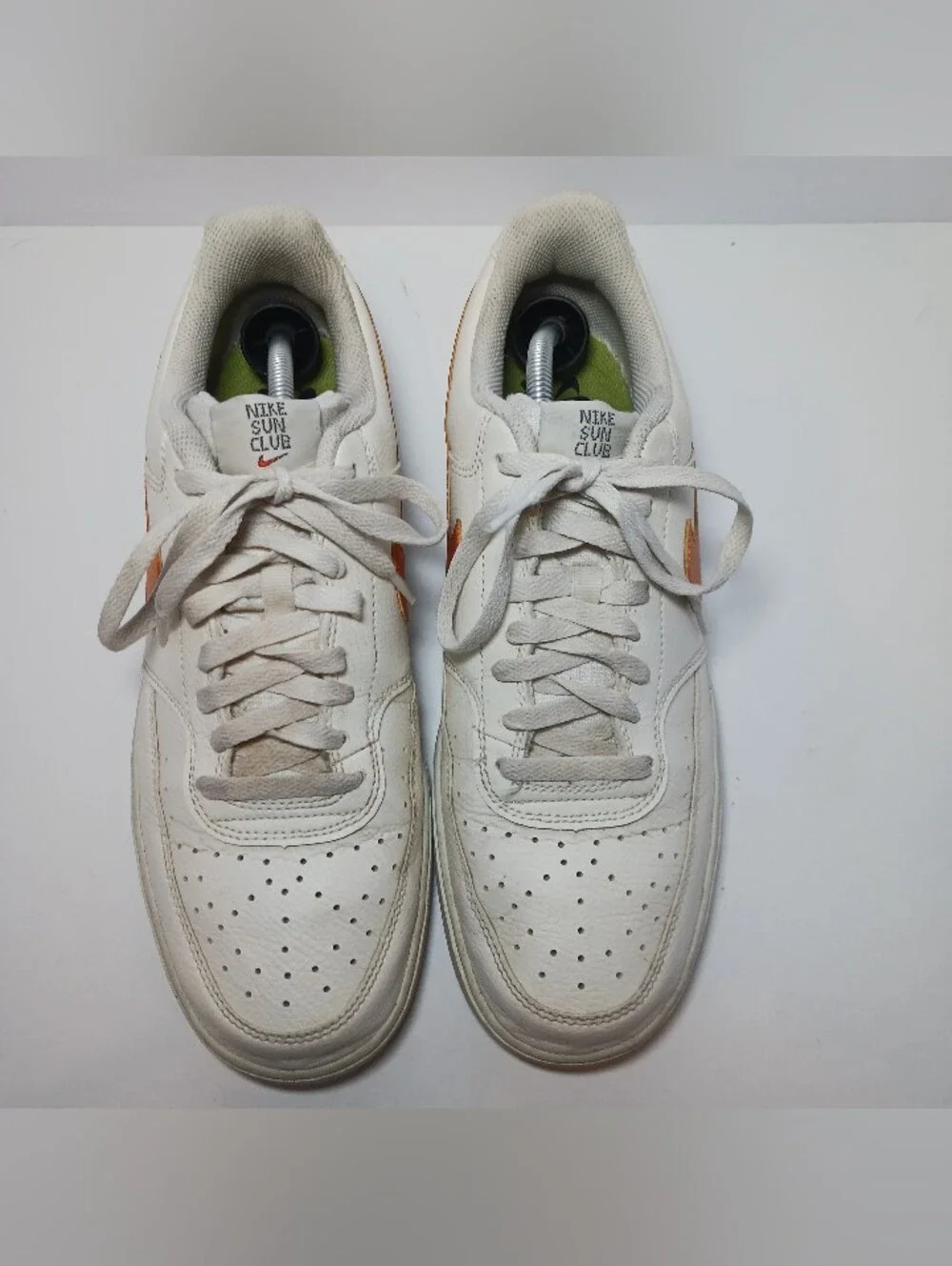 Nike Court Vision Low Mens Sneakers 11.5 Sun Club Sail Hot Curry DH2987-104
